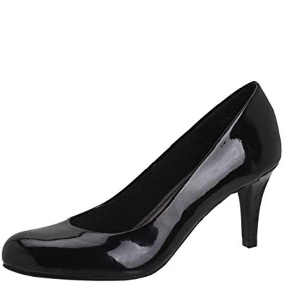 comfort plus by Predictions Shoes - Woman's Black Heels
